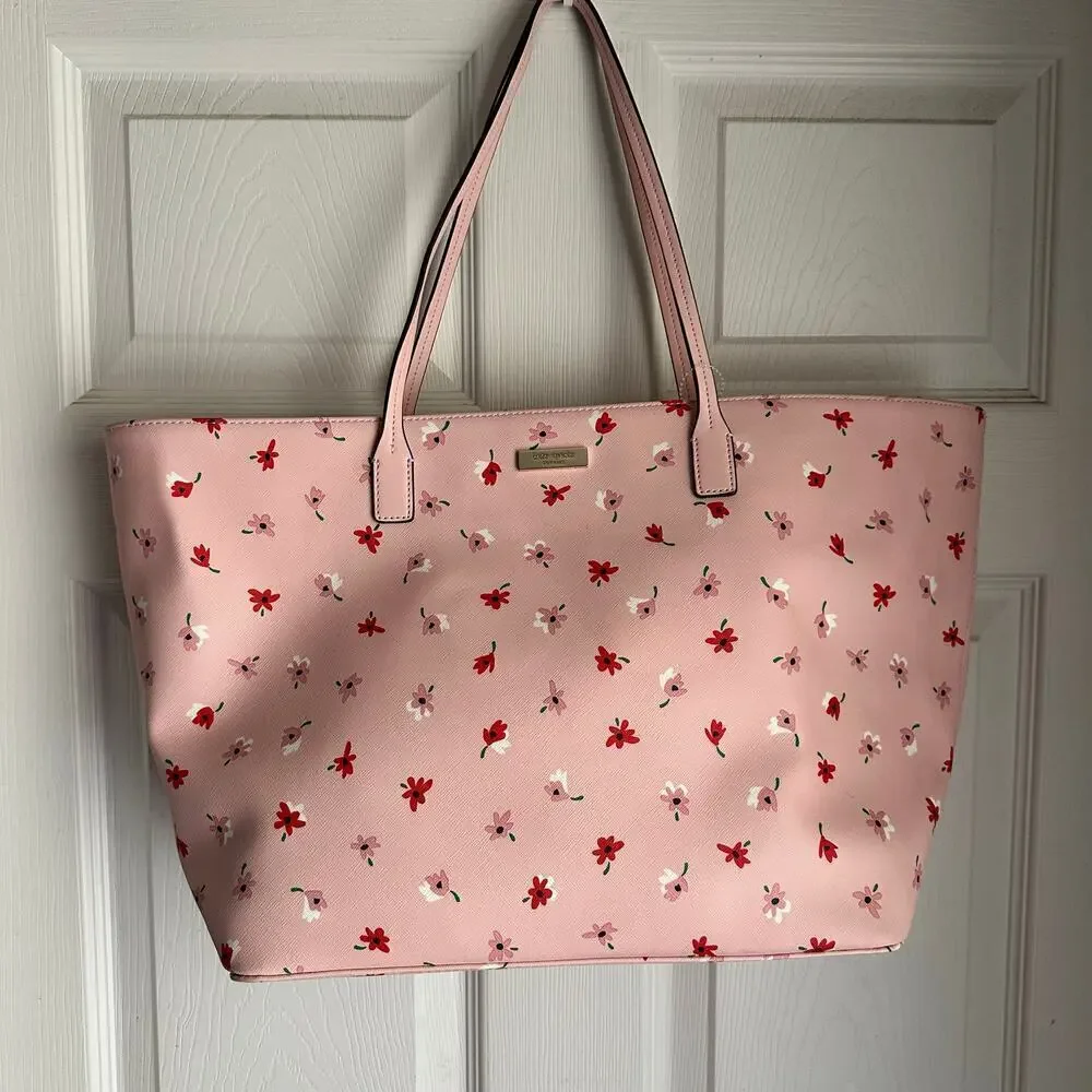 Kate Spade Shore Street Ditsy Buds Margareta Cute Spring Floral Pink